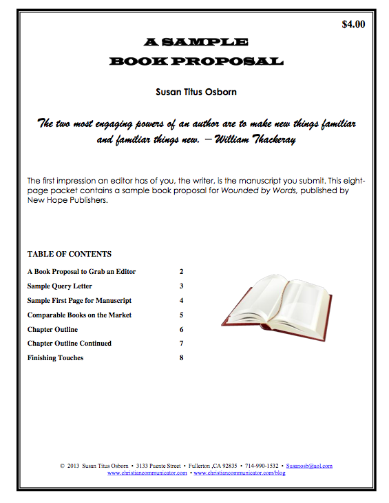 book proposal template